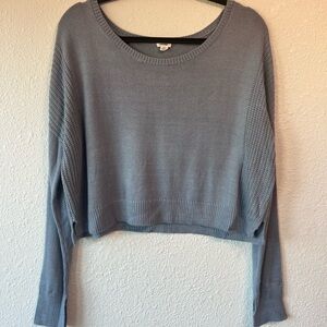 Garage Soft Blue Knit Pullover